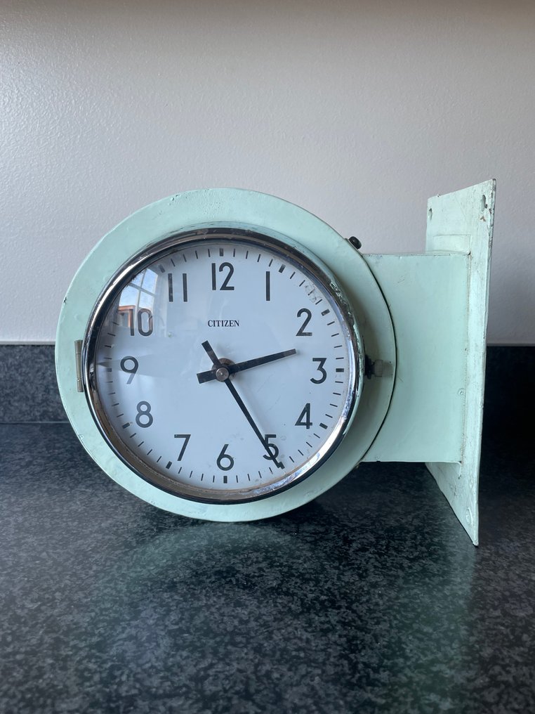 Wall clock - Slave clock / Maritime / iron - 1990-2000 #2.1