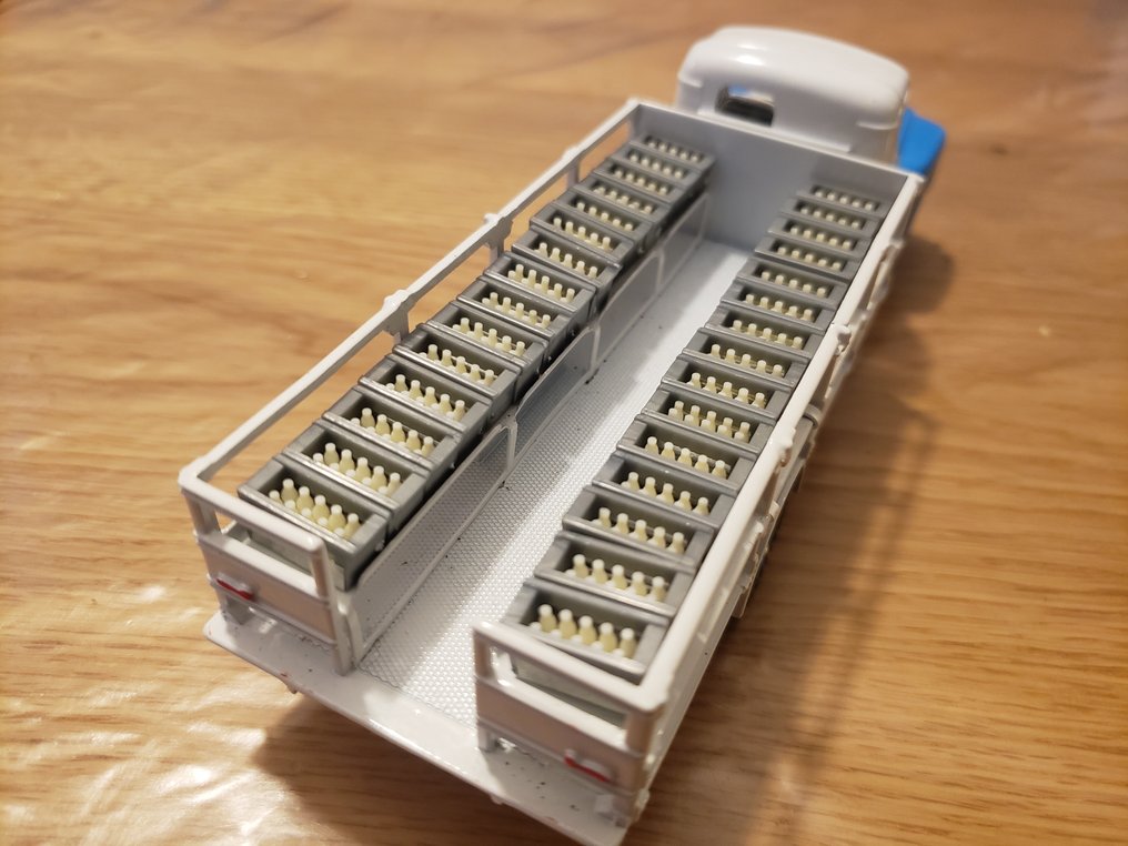 Atlas, Mattel, Dinky Toys - Model vrachtwagen - Dinky Toys Camion Laitier "55" Citroën, Boxed - Later Re-Issue Model #3.2