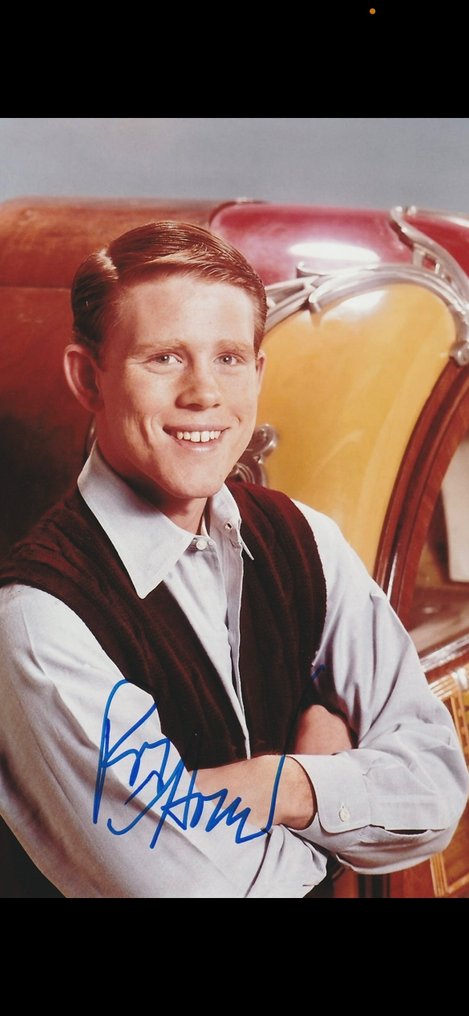Happy Days - Signed by Ron Howard (Richie) #2.1