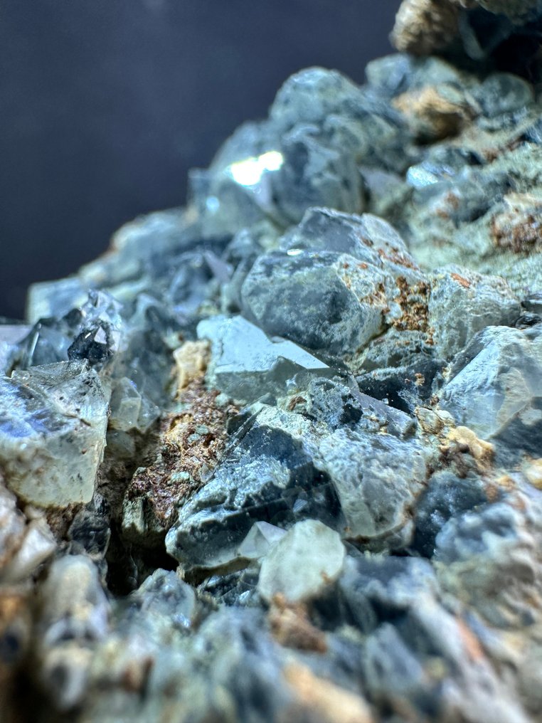 The giant of the OFIOLITI QUARZO BETA black Crystals - Height: 129 mm - Width: 91 mm- 1360 g - (1) #2.1