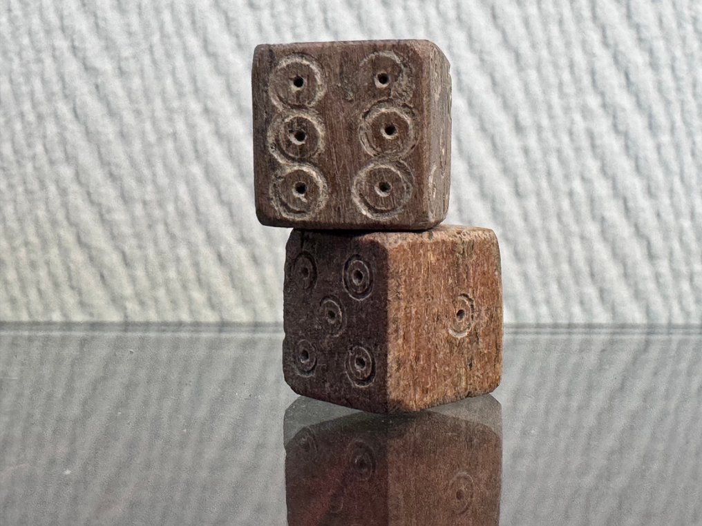 Ókori Római, Birodalom Csont Dobókocka - 11 mm (Nincs minimálár) #1.0