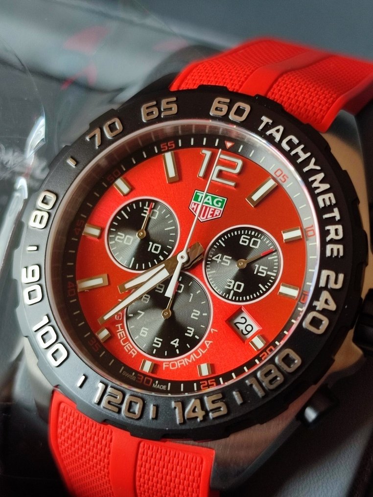 TAG Heuer - Formula 1 Chronograph red - χωρίς τιμή ασφαλείας - Ref. CAZ101AN - Άνδρες - 2020+  #1.0