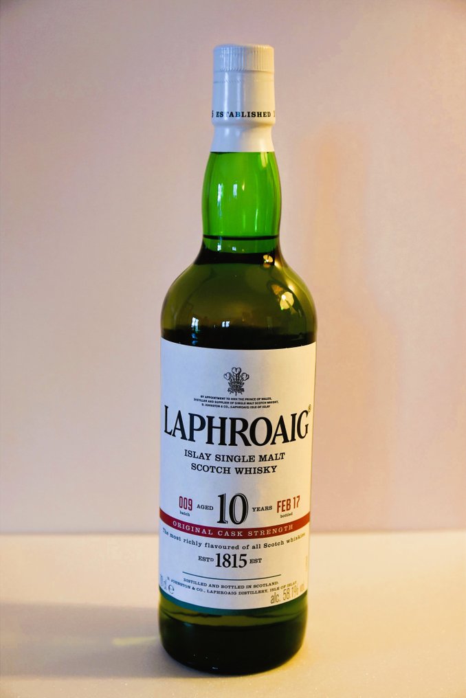 Laphroaig 10 years old Cask Strength - Batch no. 009 - b. 2017 - 70cl #2.1