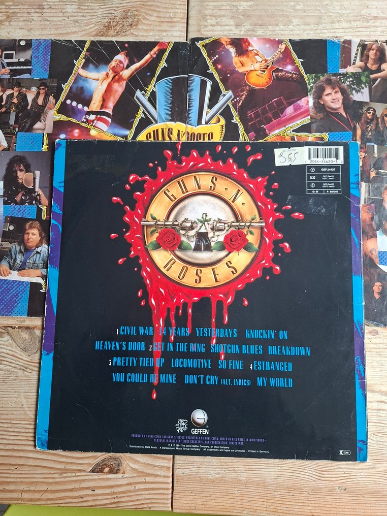 Guns N’ Roses - Use Your Illusion II (1991 first German pressing) 2 LP + original inserts - LP Album (stand-alone item) - 1991 #2.1