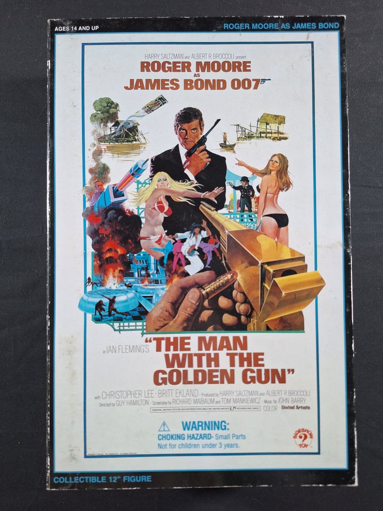 Sideshow Toys - James Bond 007 - Figurine - The Man with the Golden Gun - Roger Moore - Plastic #1.0