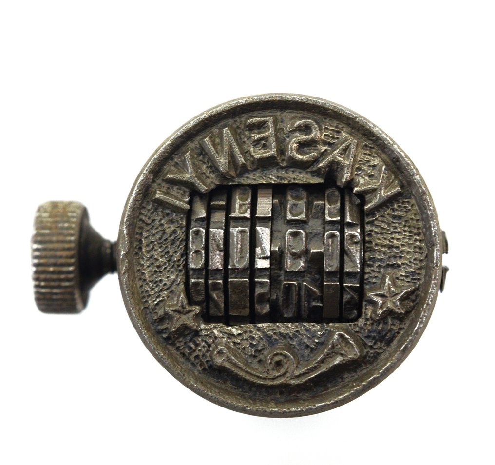 Postmark - Original date stamp Kasenyi - Belgian Congo #2.1