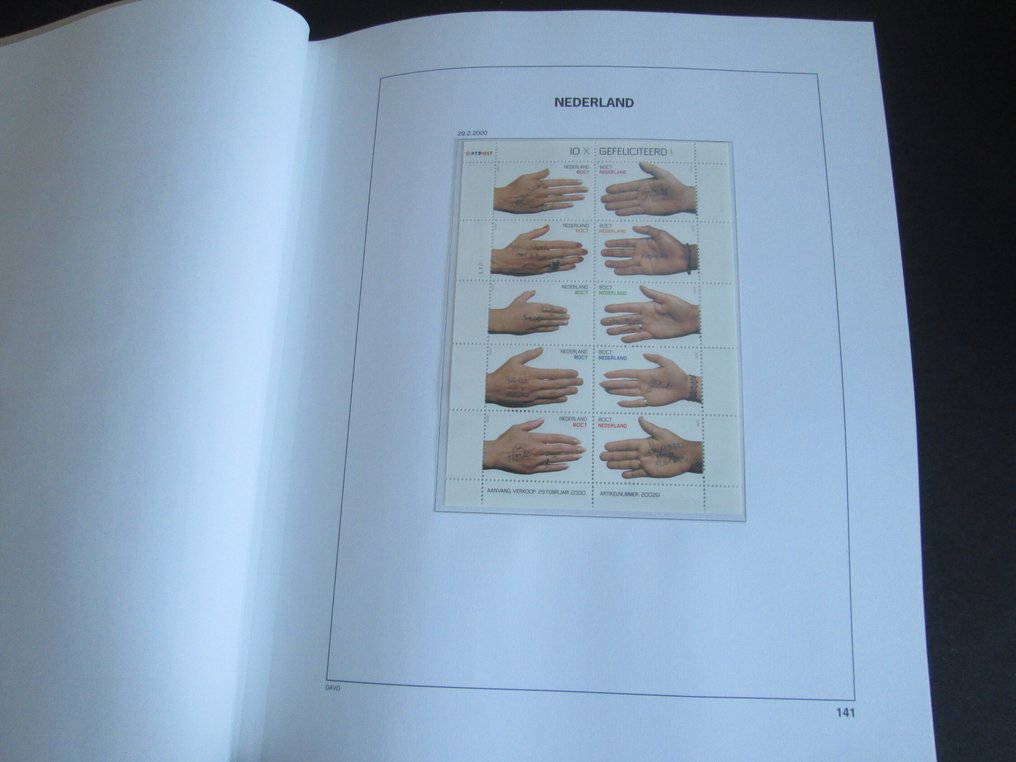 Netherlands - Netherlands 2000 to 2010 in Davo album over 550 euros nominal #3.2