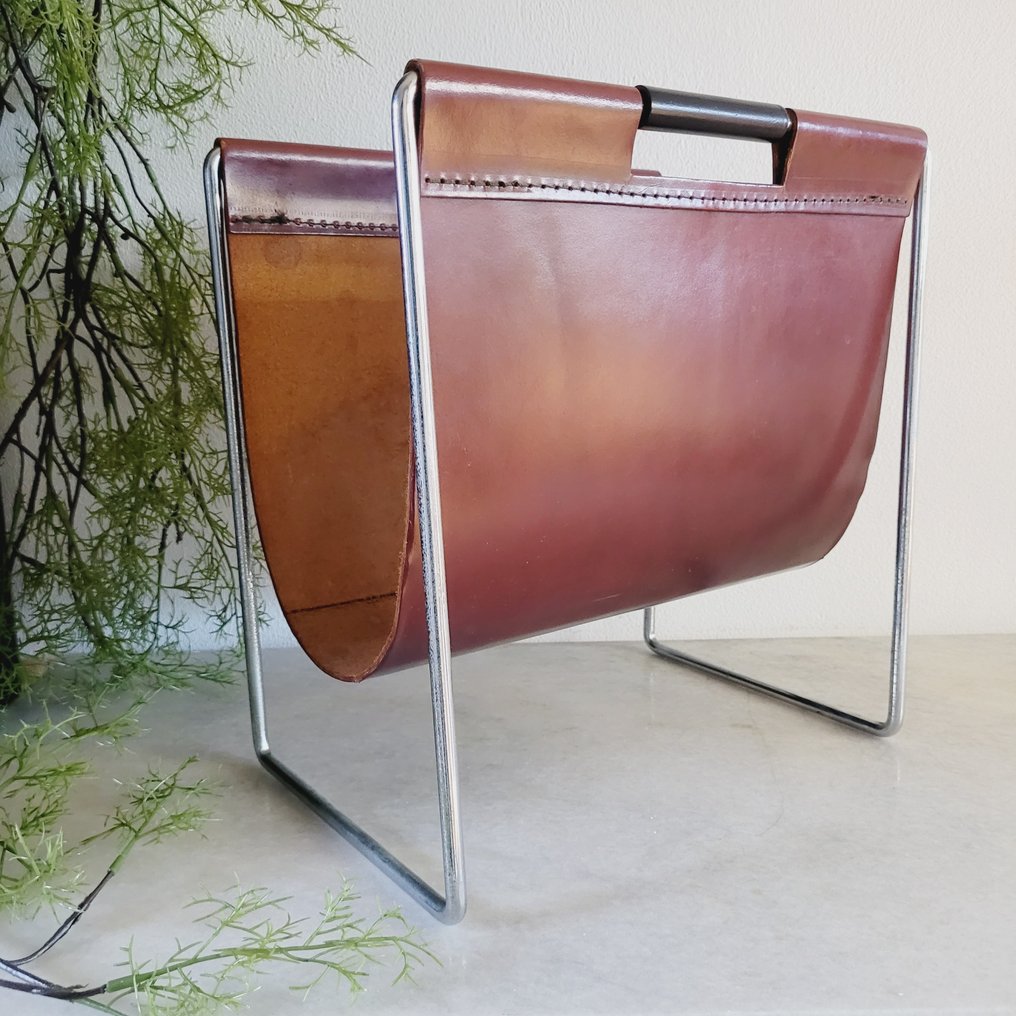 Van Elderen / Brabantia - Lehtiteline - Nahka #1.0