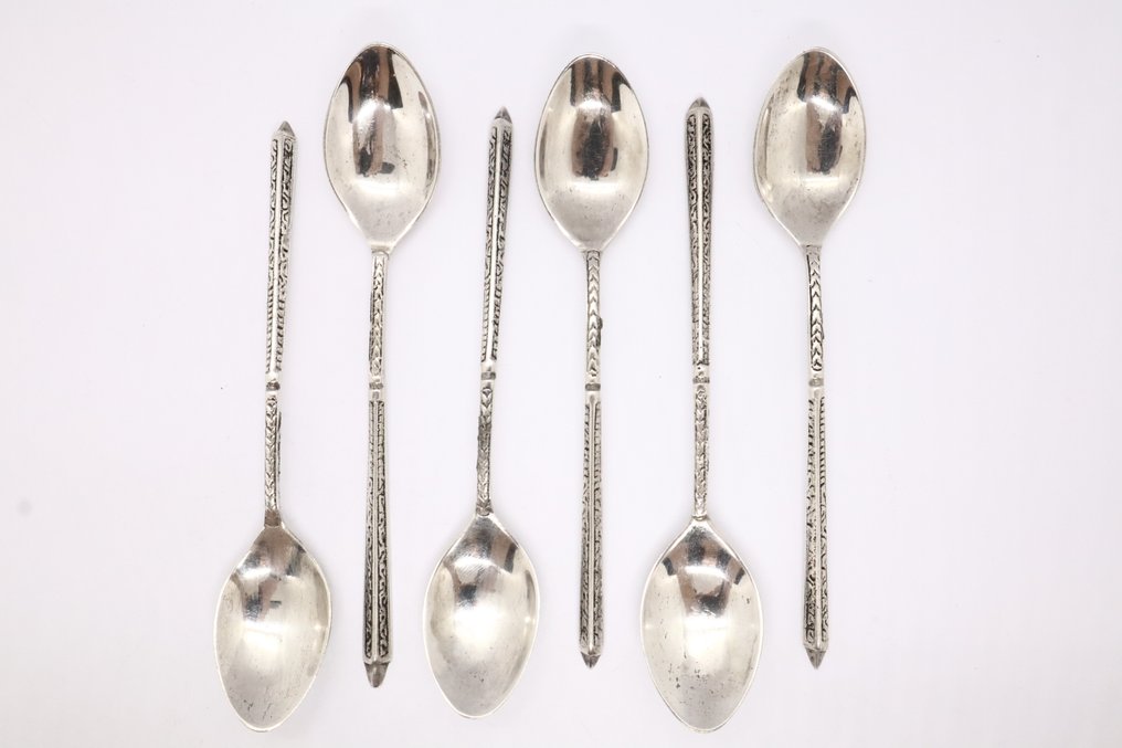 Lingură (6) - .833 argint - Linguri #1.0