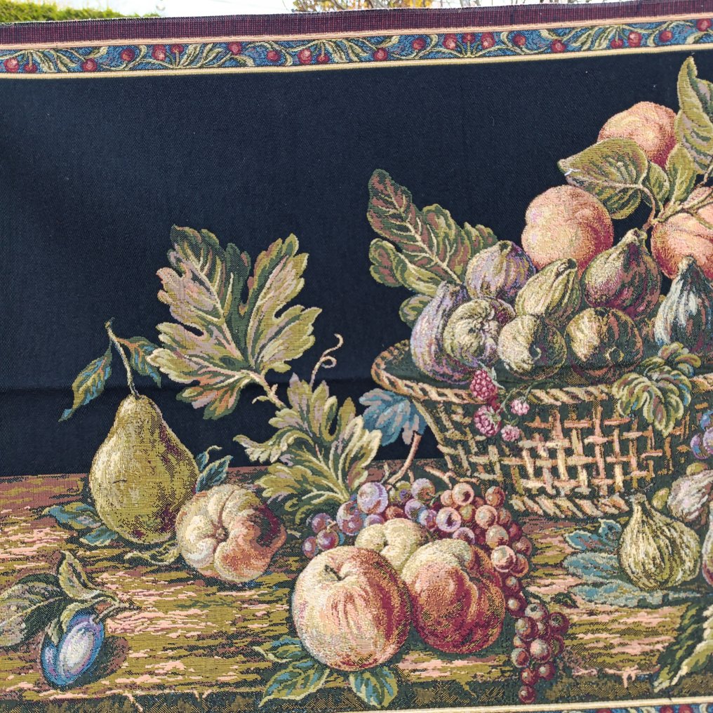 Natura morta, gobelin - Tapestry - 110 cm - 70 cm - Flemish style #1.0
