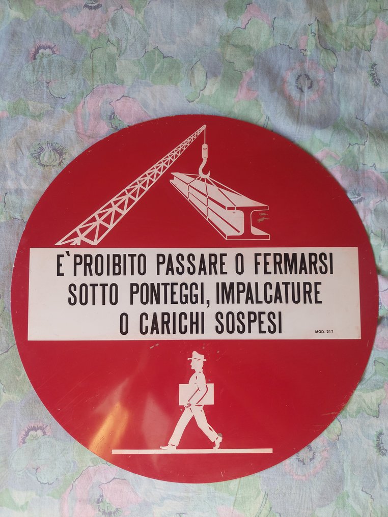 Metall emalj märkning - Skylt - Aluminium #1.0