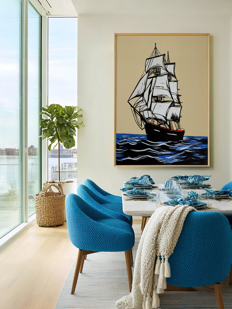 Flavia Delgado - VELERO EN ALTAMAR XL (NO RESERVE) #2.1