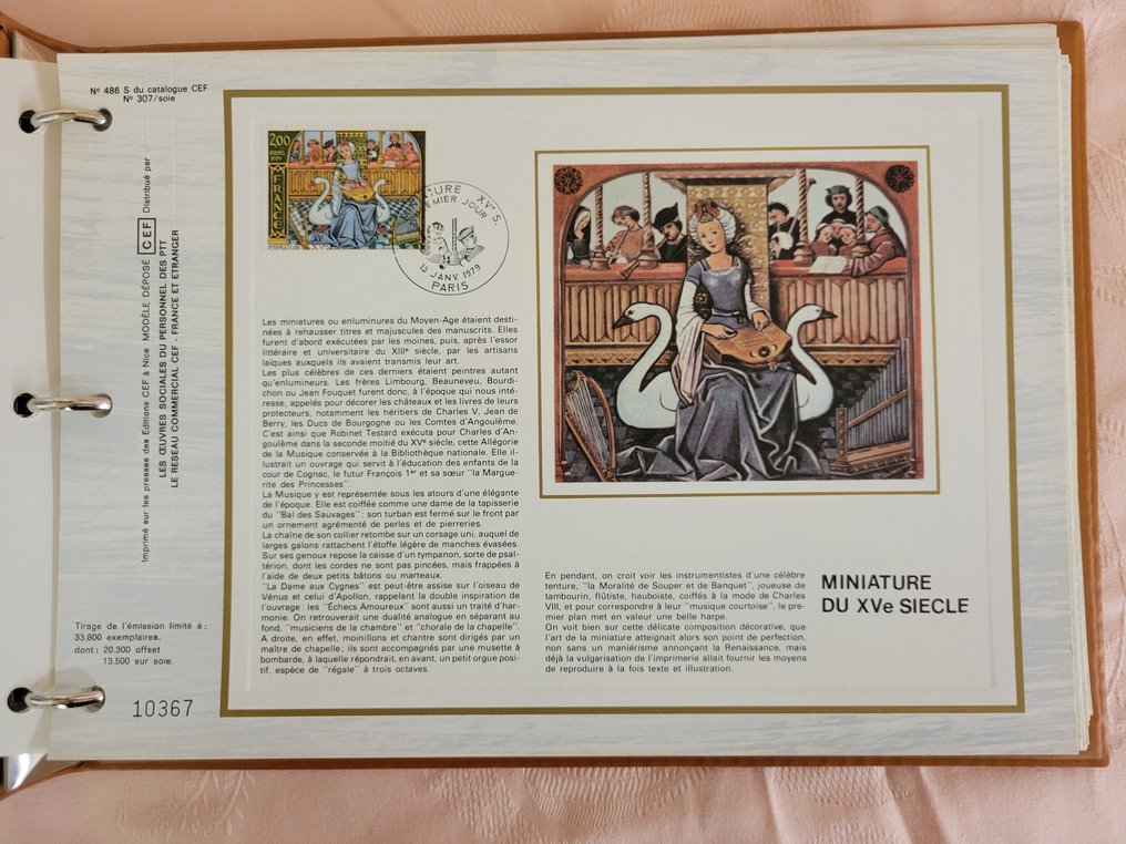 Franciaország 1900/1980 - 2 füzet lapok C.E.F. SNCF bélyegek postai csomagadó #4.3