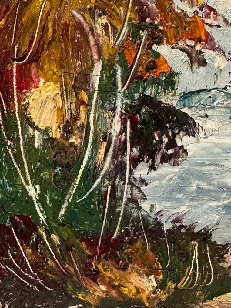 David Addogo - Zwei Frauen am Flussufer (Congo) #2.1