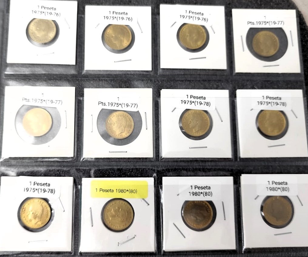 Königreich Spanien. Juan Carlos I.. 60 monedas (1975-1997)  (Ohne mindestpreis) #1.0