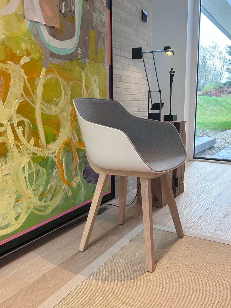 Alki - Καρέκλα (6) - Kuskoa Bi - Oak, Σύνθετο, Felt #2.1