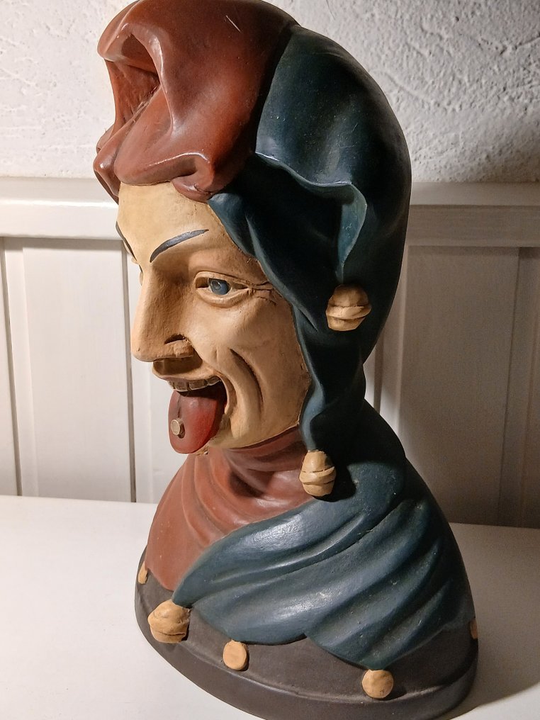 Gaper figurehead - Grote drogisterij gaper jaren 70 - Resin #2.1