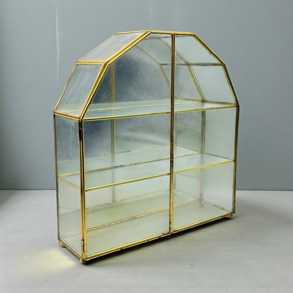 Vitrine - Latão, Cristal #1.0