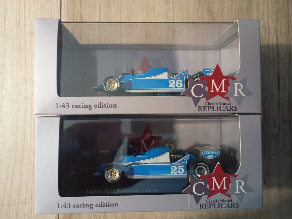 CMR 1:43 - Κιτ μοντελισμού  (2) - Ligier JS 11 - Depallier - Lafitte #1.0