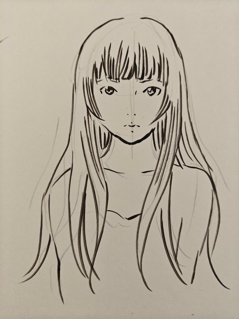 Saga - Dibujo con rotulador negro - 1 Signed comic, Σκίτσο - 2023/2023 #2.1