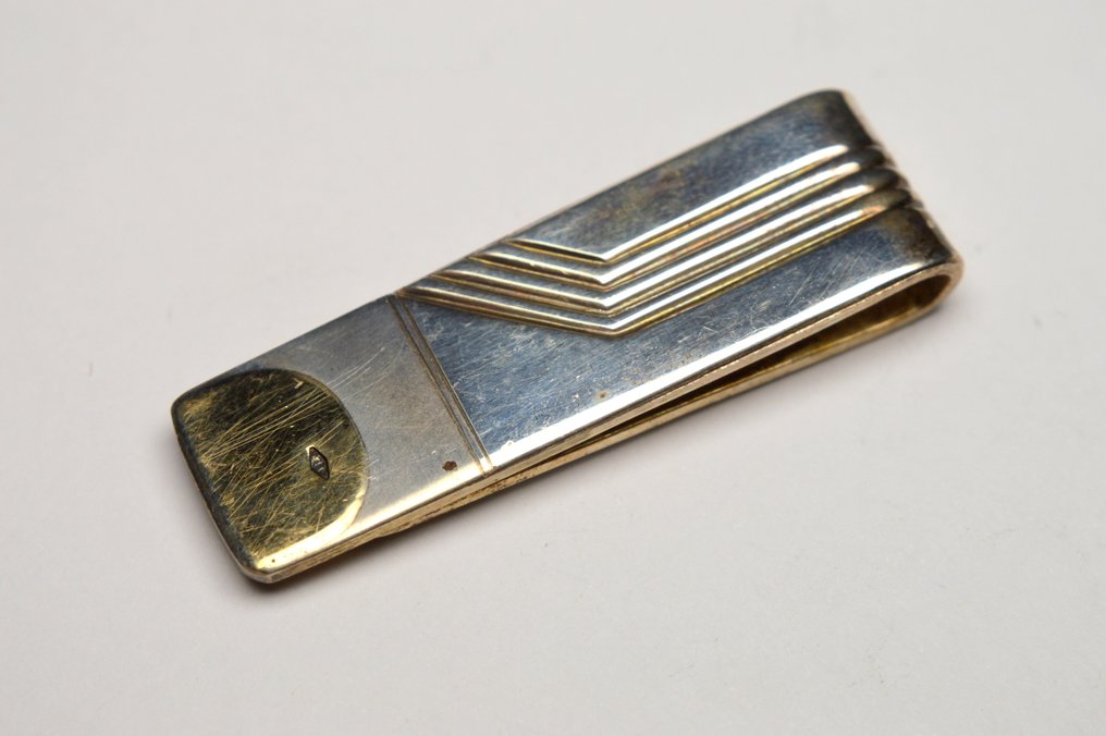 750 Yellow Gold, 925 Silver - Italy - Συνδετήρας χρημάτων #2.1