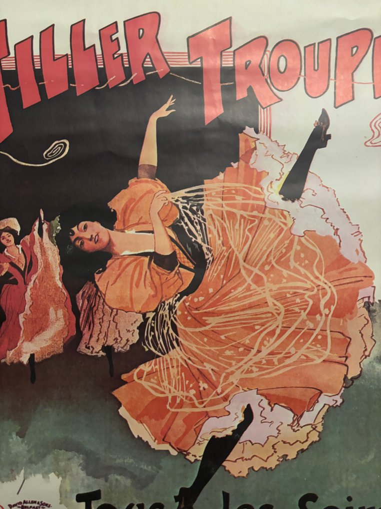 John Hassall (1868-1948) - Tiller Troupe – Palais de Glace, Belle Époque - 1970s #2.1