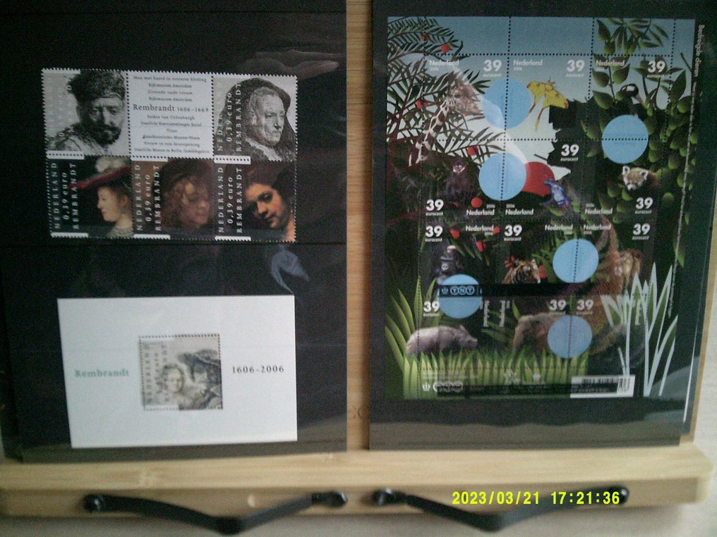 荷兰 2006/2009 - 荷兰 4 年系列，从 2006 年到 2009 年完整且未使用的价值为 428.60 欧元 - NVPH #4.3