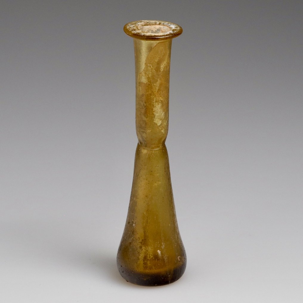 Αρχαία Ρωμαϊκή Γυαλί Unguentarium - 96 mm #1.0