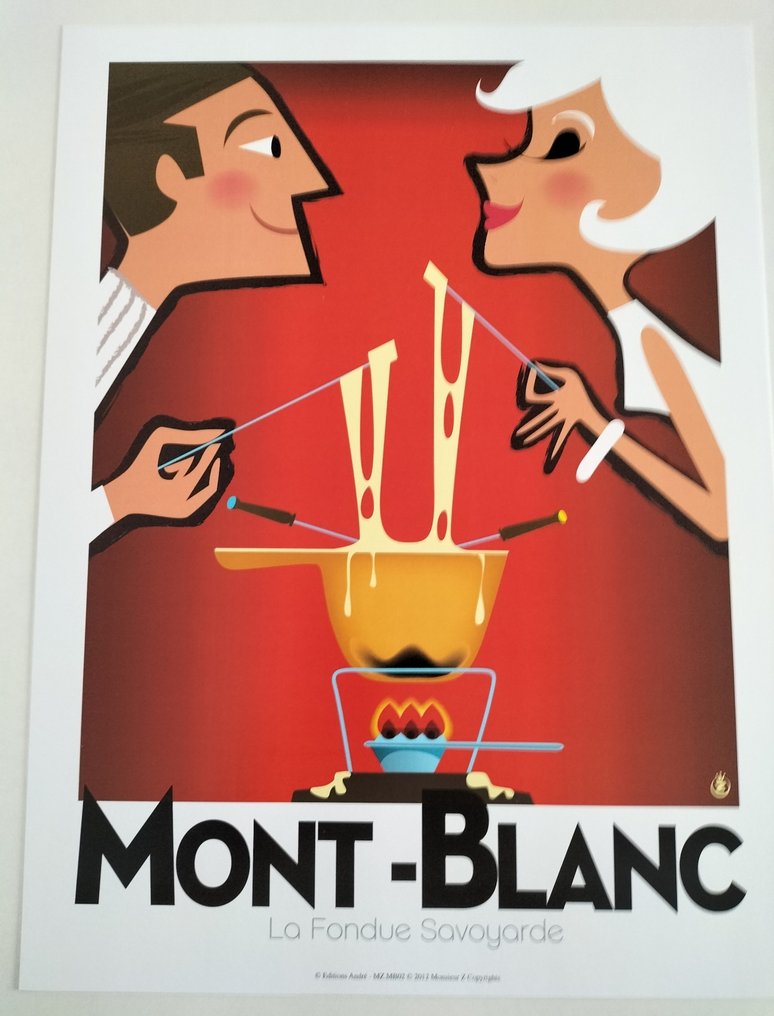 Monsieur Z - MONT BLANC ' la fondue savoyarde ' #1.0