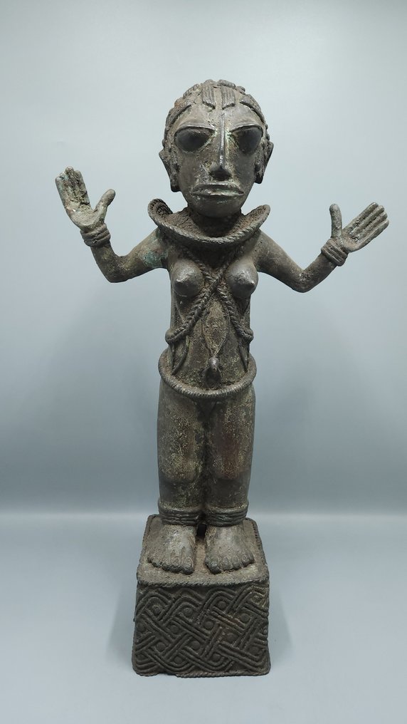 Magnificent statue - ini/edo - Nigeria (No reserve price) #3.2