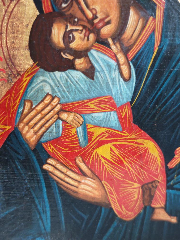 標誌 - Gottesmutter Glykophilusa - 木 #3.2