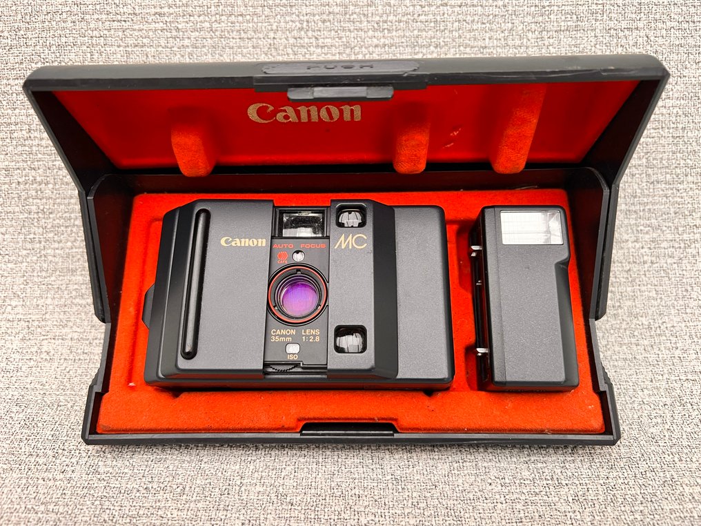 Canon MC with Speedlite MC-S external flash in box | Autofocus viewfinder camera #3.2