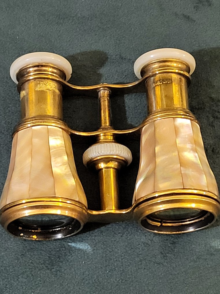 Zoom binoculars - 约在1900年 - 法国 - Chevaliers oder Colmont #4.3