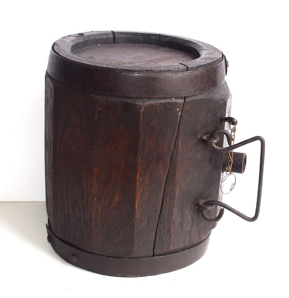 法国 - 弹药桶 - 19世纪 - 拿破仑战争 - 军事装备 #3.2