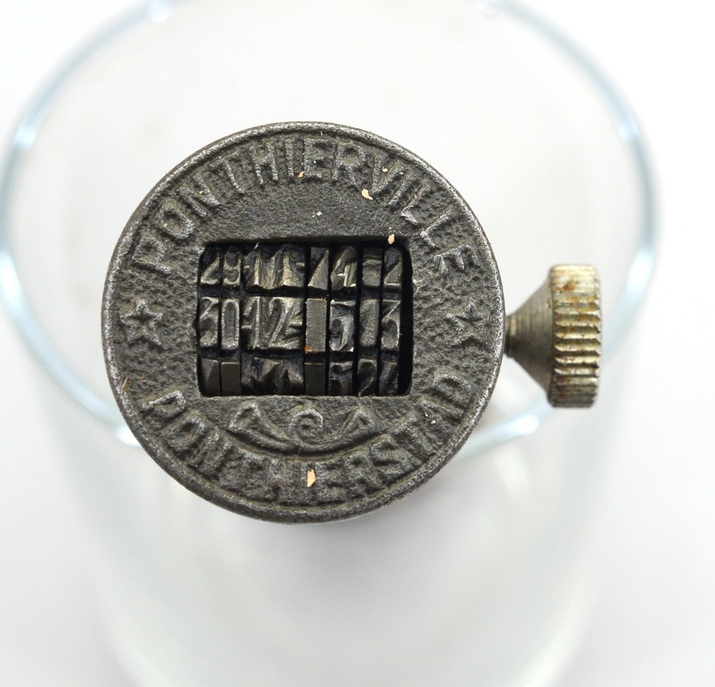 Postmark - Original date stamp Ponthierville - Belgian Congo #1.0