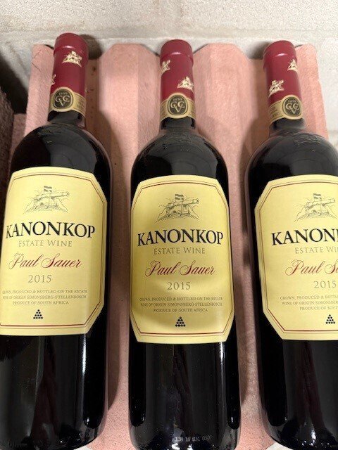 2015 Kanonkop "Paul Sauer" - Στέλενμπος - 3 Bottles (0.75L) #1.0