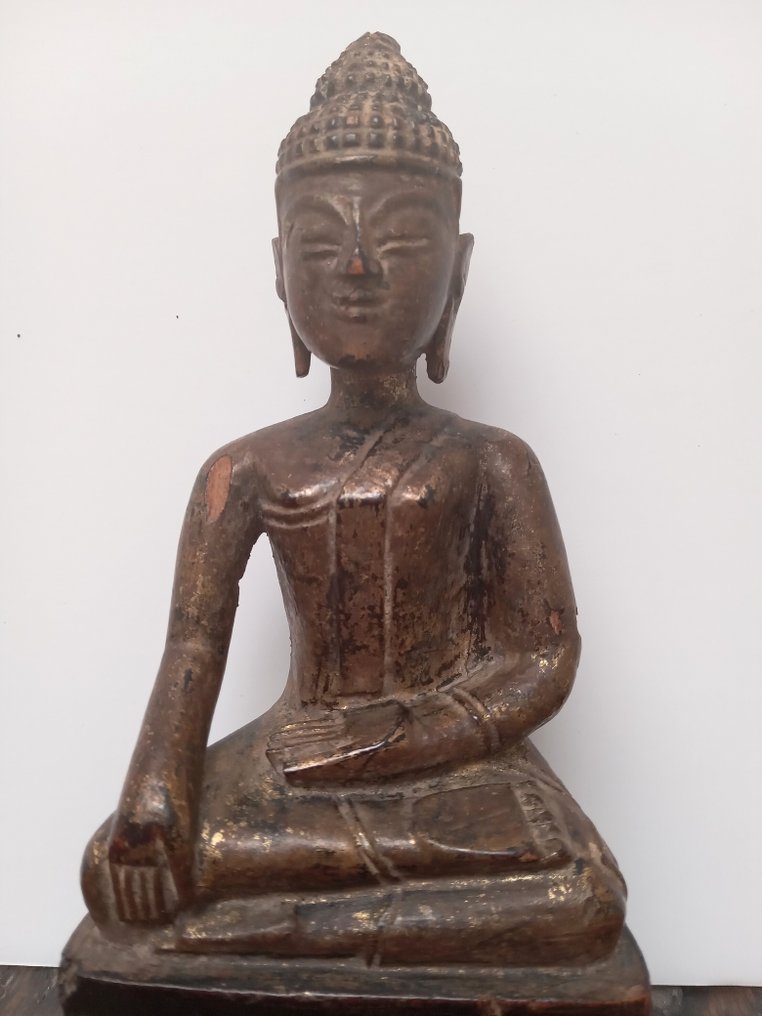 Bouddha en bois - Bois - Thaïlande - XXe siècle #2.1