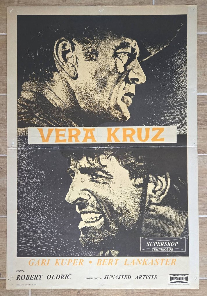 Gary Cooper & Burt Lancaster - VERA KRUZ - 1950s #1.0