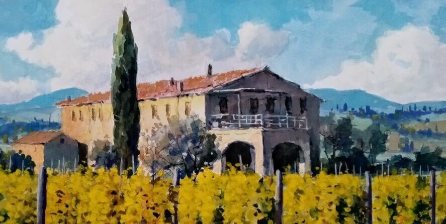 Walter Marchese (1958) - Paesaggio toscano #4.3