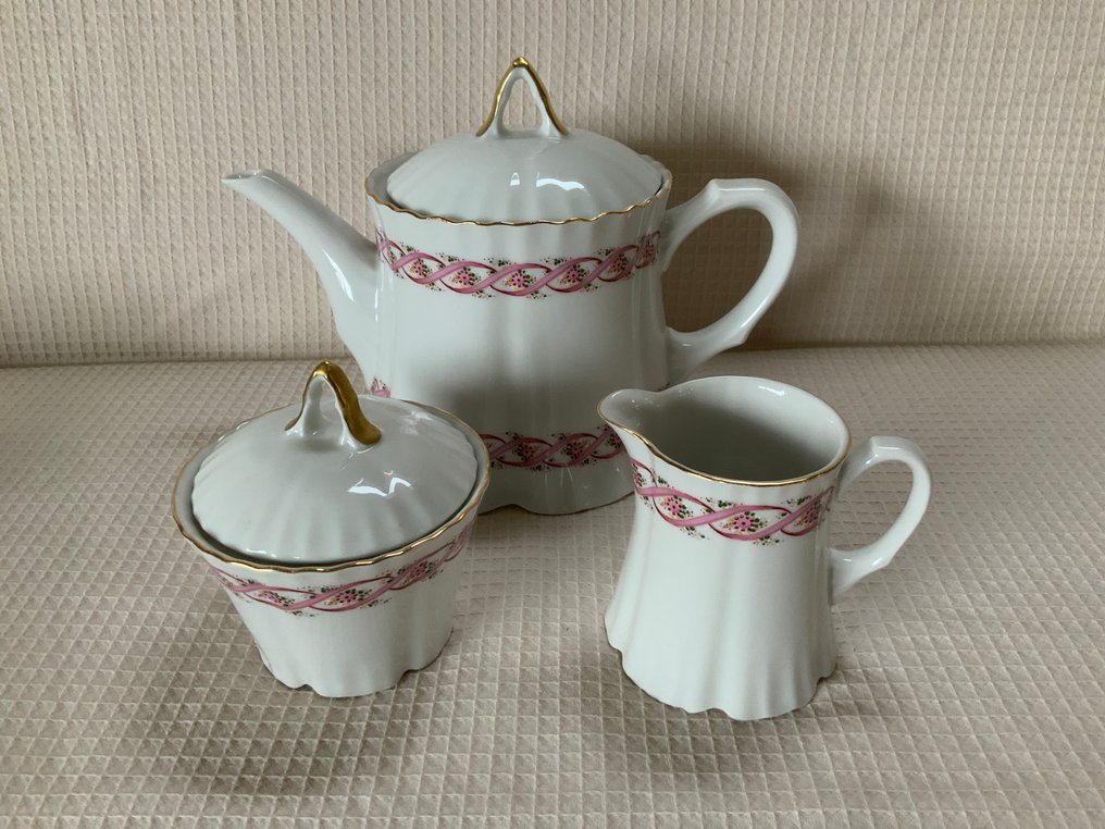 Bavaria - Kávé szett (21) - Csont porcelán - Scherzer #1.0