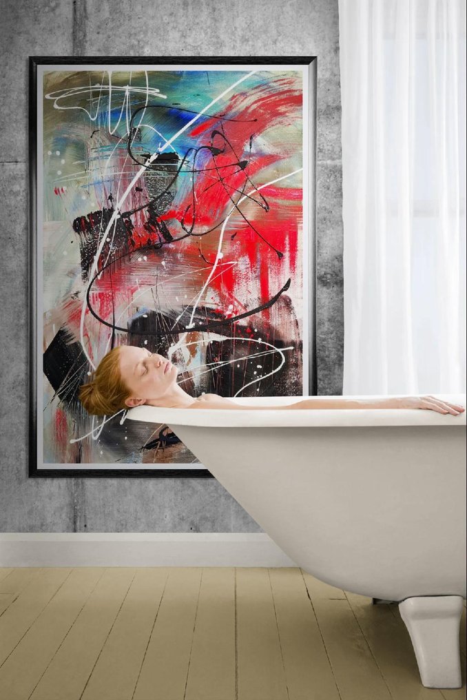 Luc Mora - La douceur bleute - XXL - no reserve #1.0