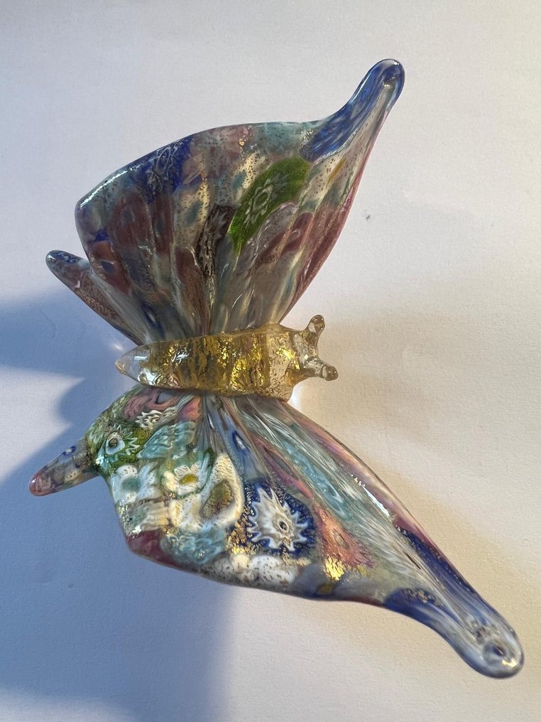 Statuette - Farfalle murrine e oro 24 kt (2) - Glas #3.2