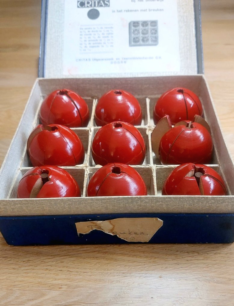 Μοντέλο εκπαίδευσης/επίδειξης - Ξύλο, Σίδερο - 1920-1930 - Breukenappels set Critas #1.0