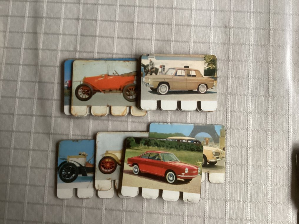 Jernbilplader - Coop - IJzeren auto plaatjes - 1970 #4.3