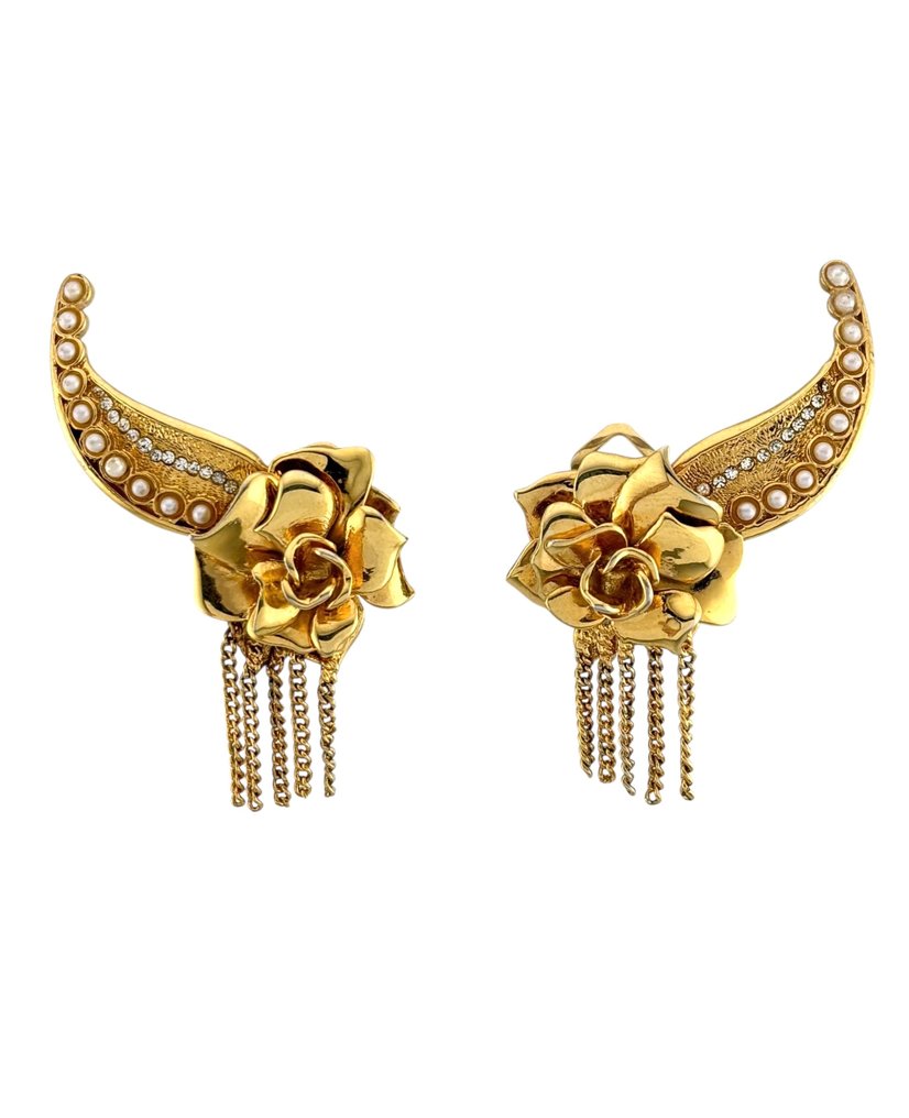 De Liguoro - 镀金 - 登山形耳环 - 夹式耳环 #1.0