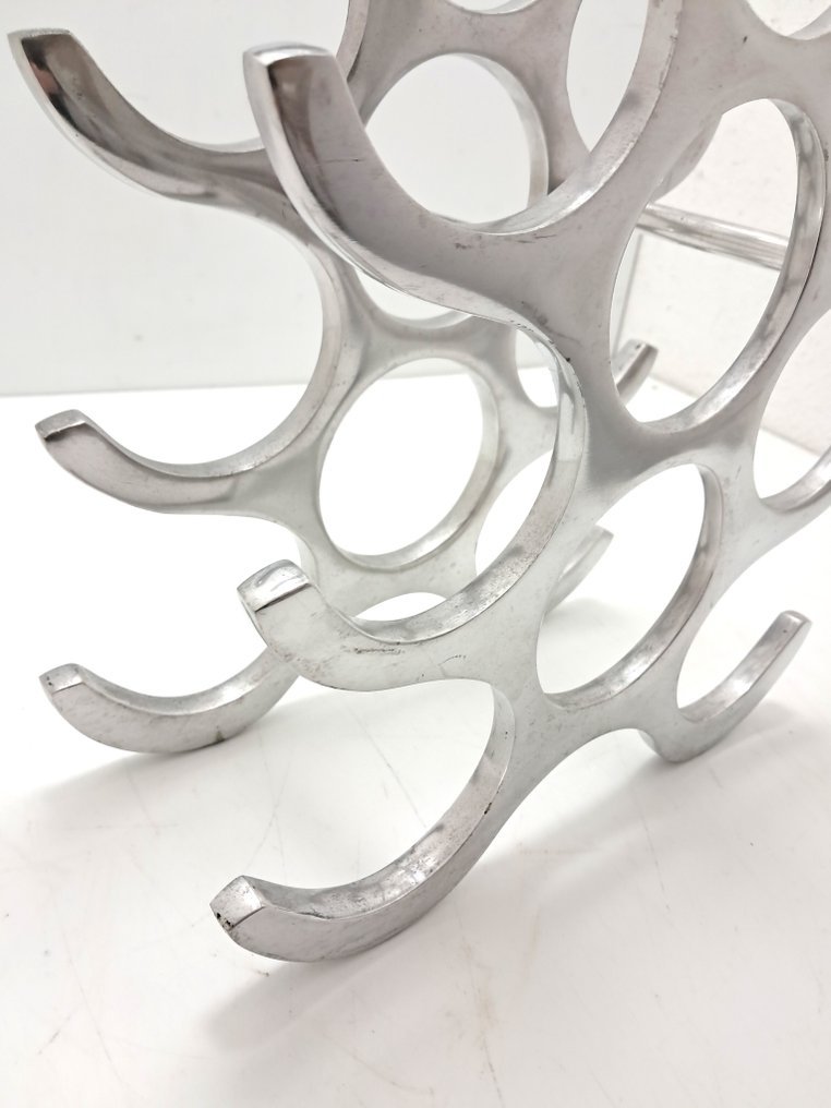 Michael Noll - 酒架 - 抛光铝 #4.3