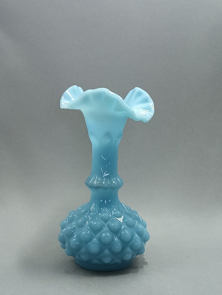 Portieux-Vallerysthal - 花瓶 - 乳白色玻璃 #1.0