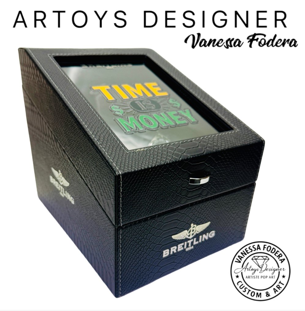 Vanessa Fodera (1981) - TIME IS MONEY - Automatic Watch winder XXL #1.0
