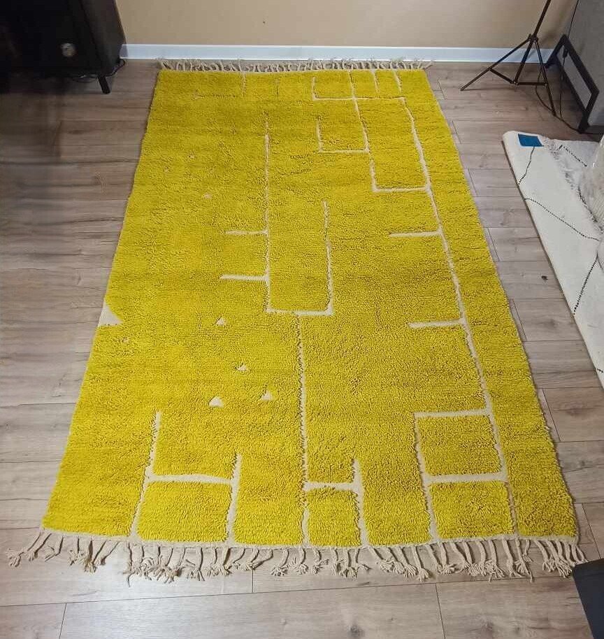 Berbertæppe, gulvtæppe Beni Mellal-tæppe - Tæppe - 317 cm - 201 cm - #B7.8 #1.0