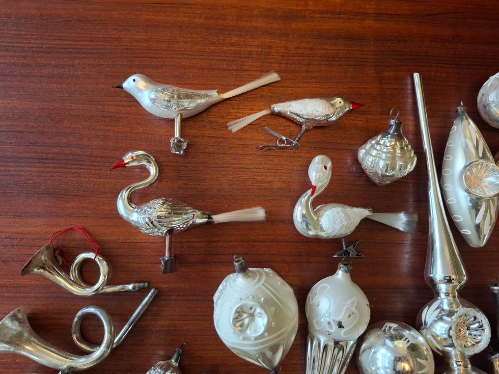 聖誕樹裝飾品 (61) - 玻璃 - 古董与复古圣诞 #3.2